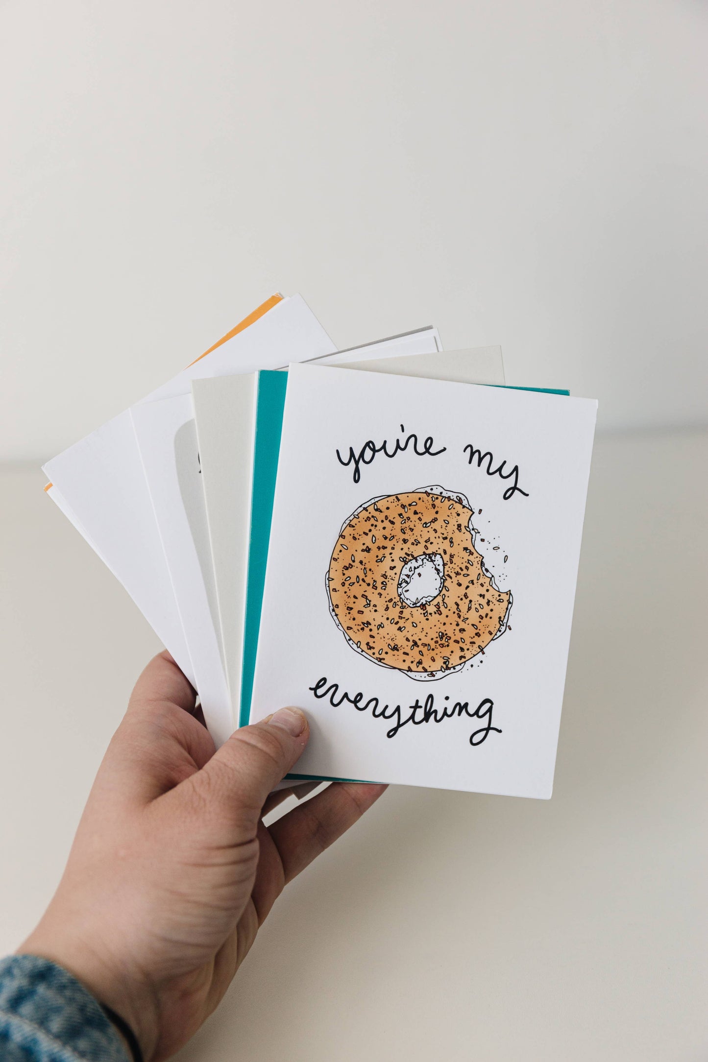 Everything Bagel Valentine’s Day Card - You’re My Everything
