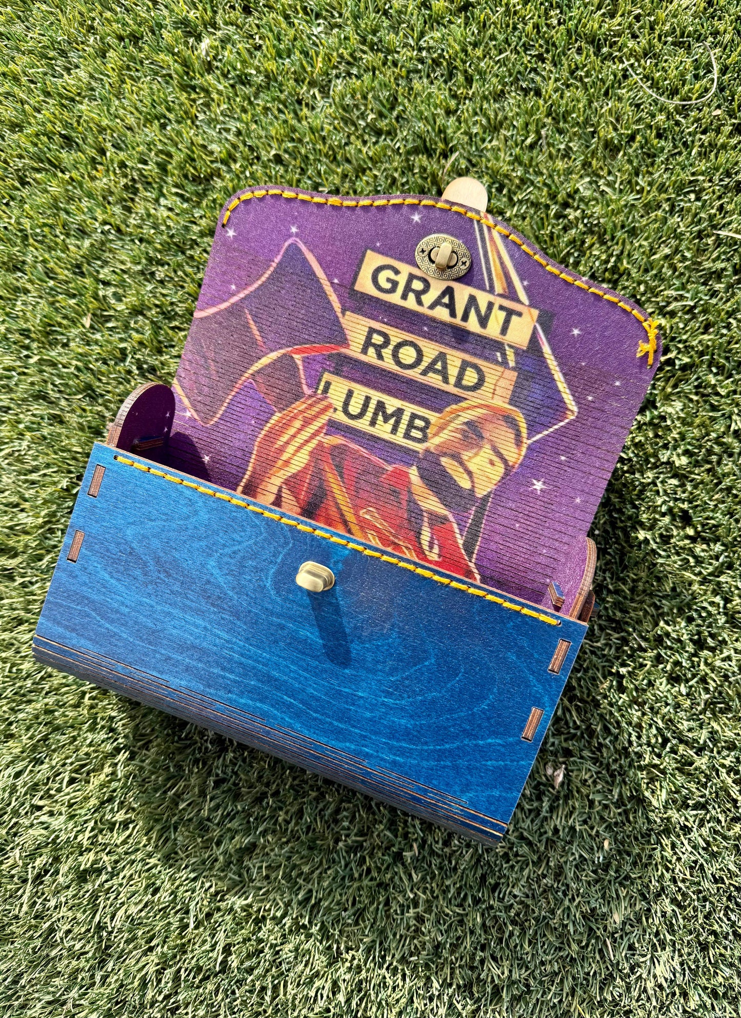 Enrique Aldana- Paul Bunyan Wooden Purse
