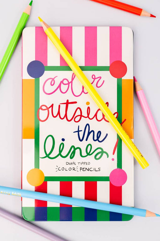 Colored Pencils, Color Outside the Lines