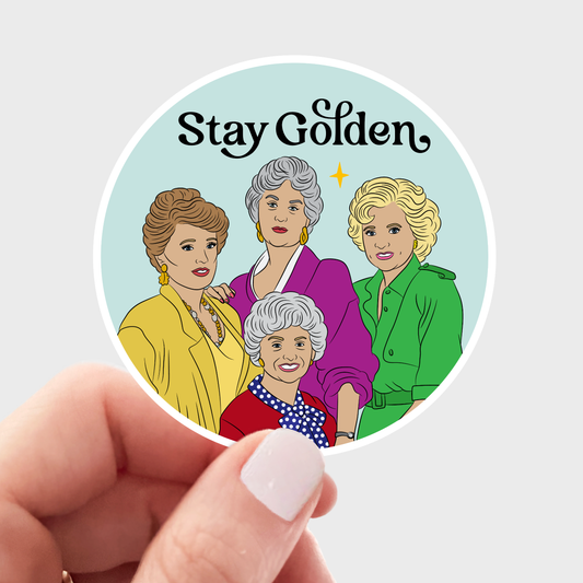 Golden Girls Sticker - sophia, dorothy, blanche, sophia