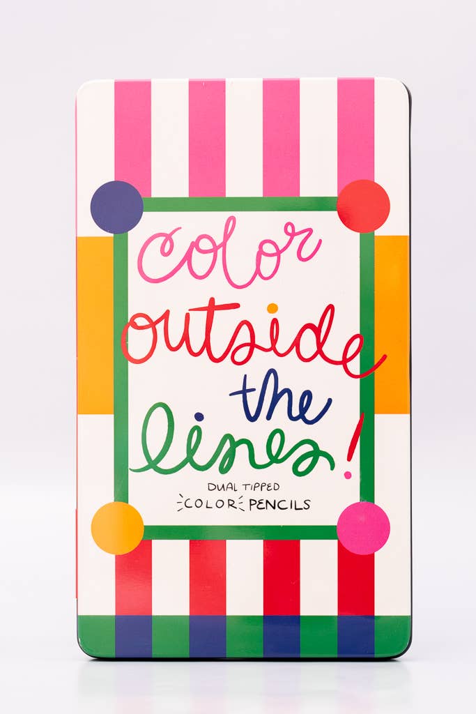 Colored Pencils, Color Outside the Lines