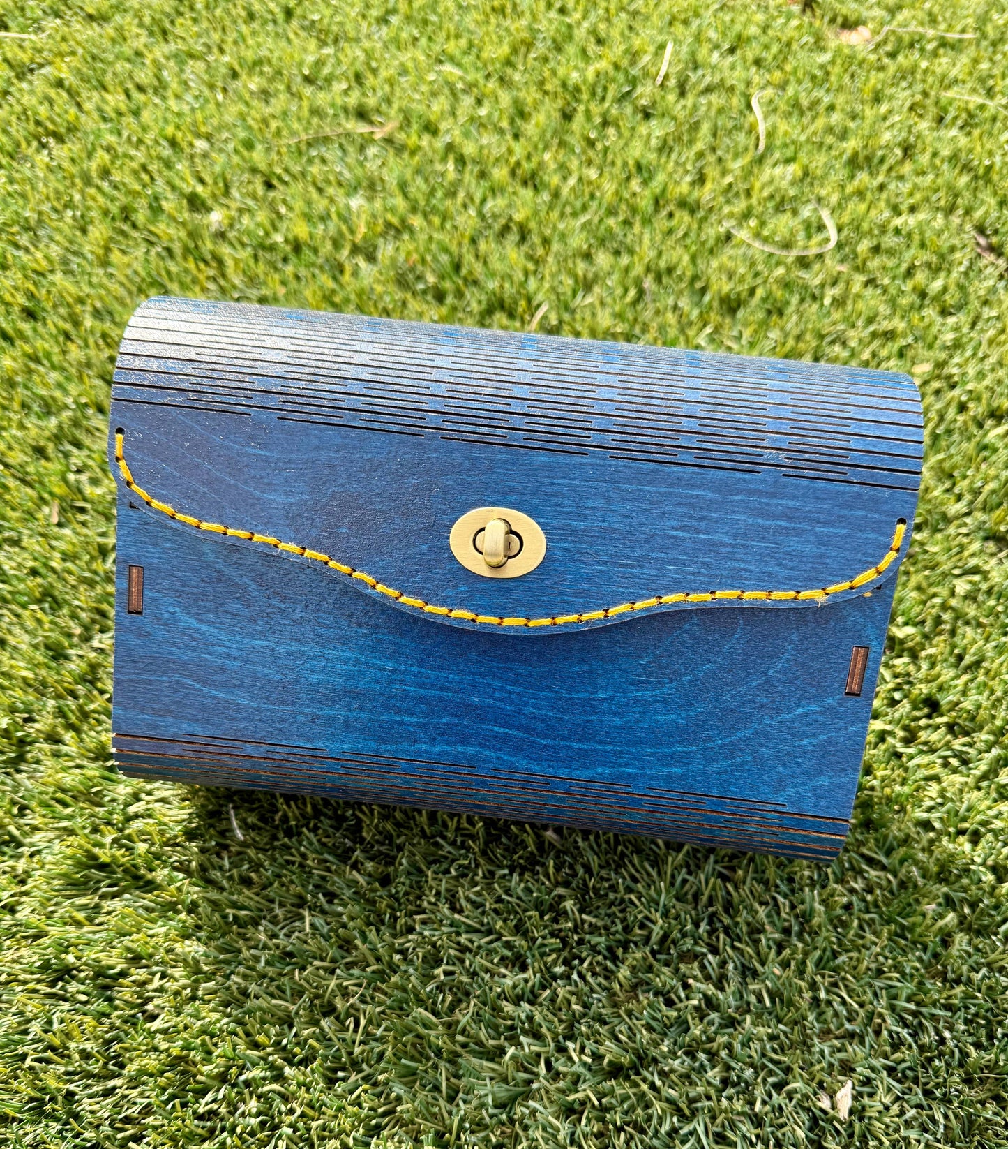 Enrique Aldana- Paul Bunyan Wooden Purse