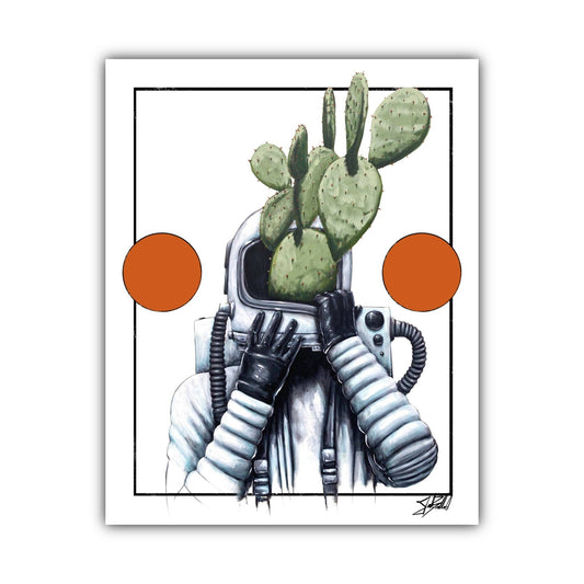 Sonoran Astronaut Paper Print