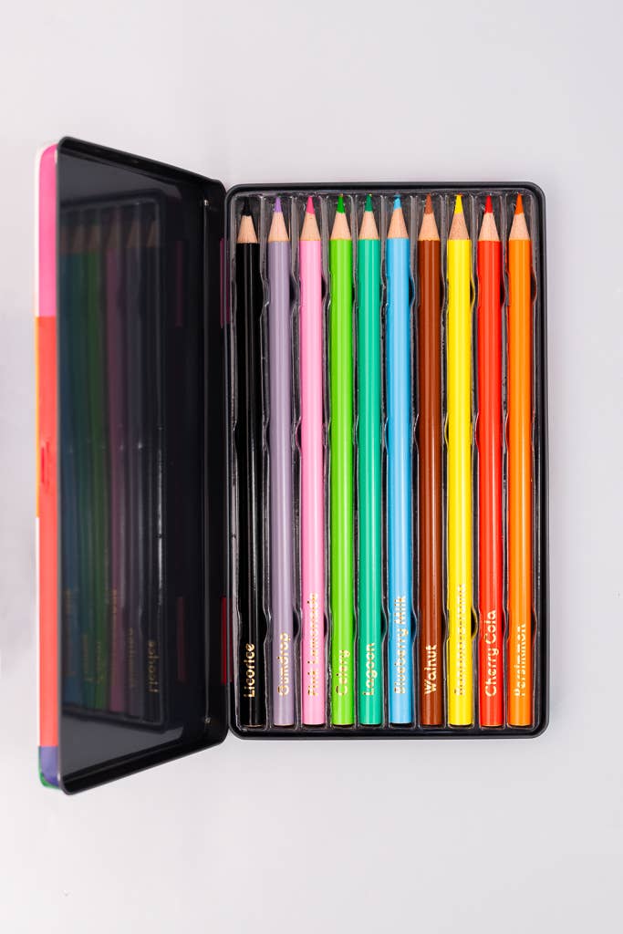 Colored Pencils, Color Outside the Lines