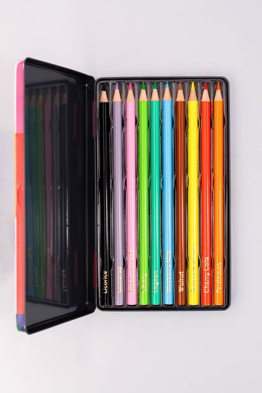 Colored Pencils, Color Outside the Lines